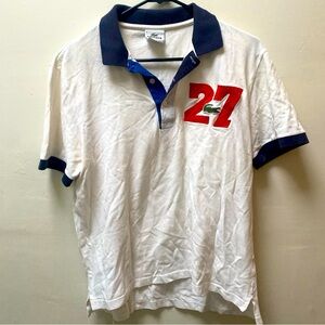 Men's Lacoste 27 Sz Large Polo Button Big Croc Lacoste Sz 5 preppy rugby